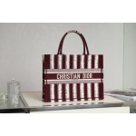 DIOR TOTE striped shopping bag